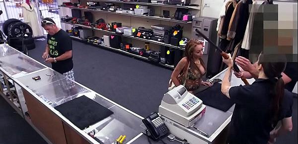  Crazy Latina Gets Fucked in the Pawn Shop - XXX Pawn